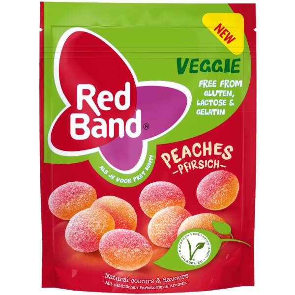 Red Band Veggie Peaches 150g - Red Band