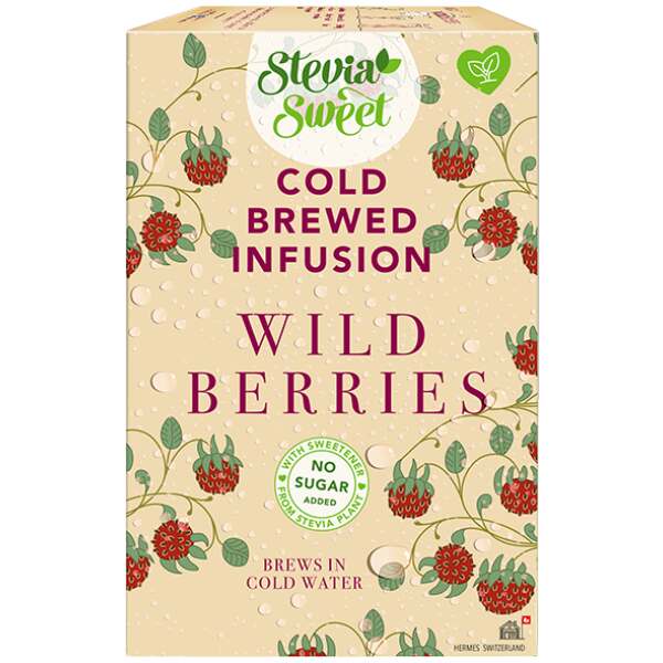 Stevia Sweet Cold Infusion Eistee Wild Berries ohne Zucker - Stevia Sweet