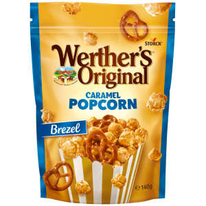 Werther's Original Caramel Popcorn Brezel 140g - Storck