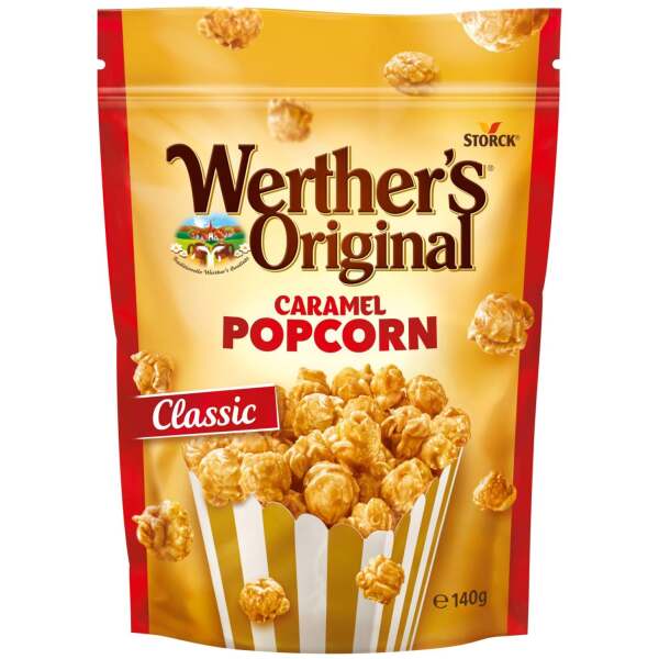 Werther's Original Caramel Popcorn Classic 140g - Storck
