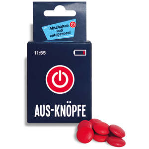 Aus-Knöpfe 25g - Liebeskummerpillen