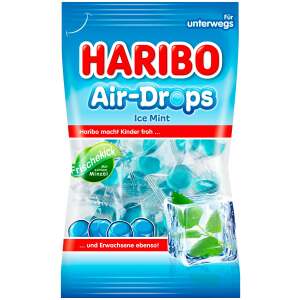 Haribo Air-Drops Ice Mint 100g - Haribo