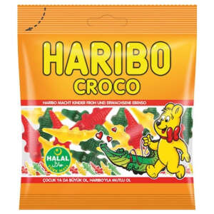 Haribo Croco Halal 100g - Haribo