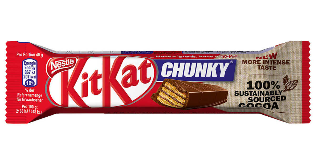 KitKat Chunky 40g | Sweets.ch