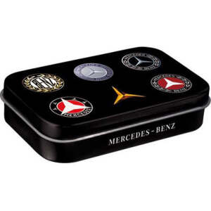 Nostalgic Art - Mercedes Logo Evolution Mint Box XL 40g - Nostalgic Art