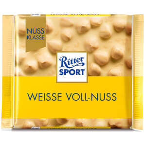 Ritter Sport Weisse Voll-Nuss 100g - Ritter Sport