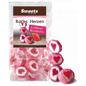 Rocks Erdbeer Bonbons 125g - Odenwälder