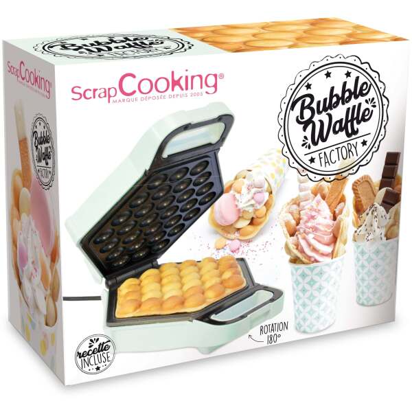 ScrapCooking Waffeleisen für Bubble-Waffles - ScrapCooking