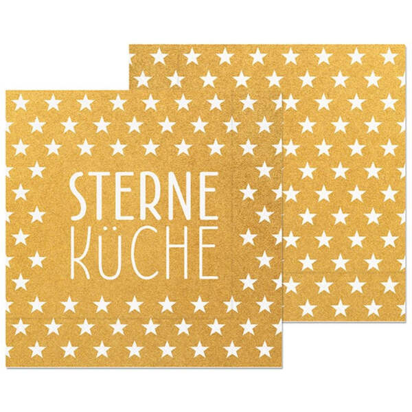 Servietten Sterneküche 20 Stück