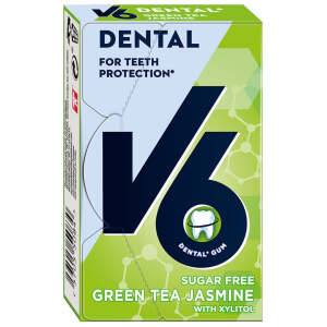 V6 Dental Green Tea Jasmine 24g - V6