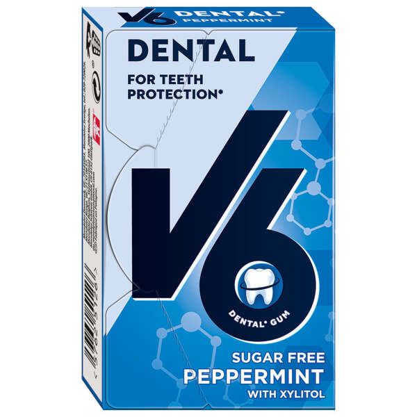 V6 Dental Peppermint 24g - V6
