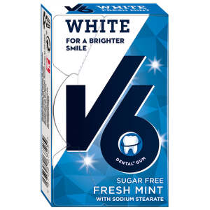 V6 White Fresh Mint 24g - V6