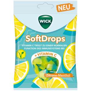 Wick SoftDrops Zitrone-Menthol 90g - Wick