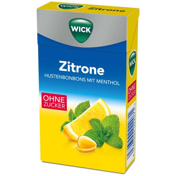 Wick Zitrone ohne Zucker 46g
