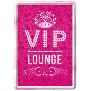 Nostalgic Art - VIP Lounge Pink Metallschild - Nostalgic Art