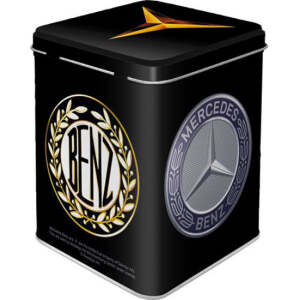 Nostalgic Art Mercedes Logo Evolution Tee-Box - Nostalgic Art