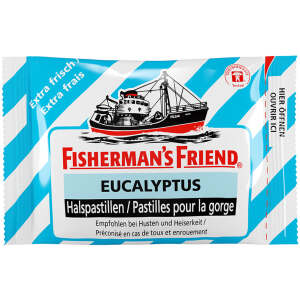 Fisherman's Friend Eucalyptus Zuckerfrei 25g - Fisherman's Friend