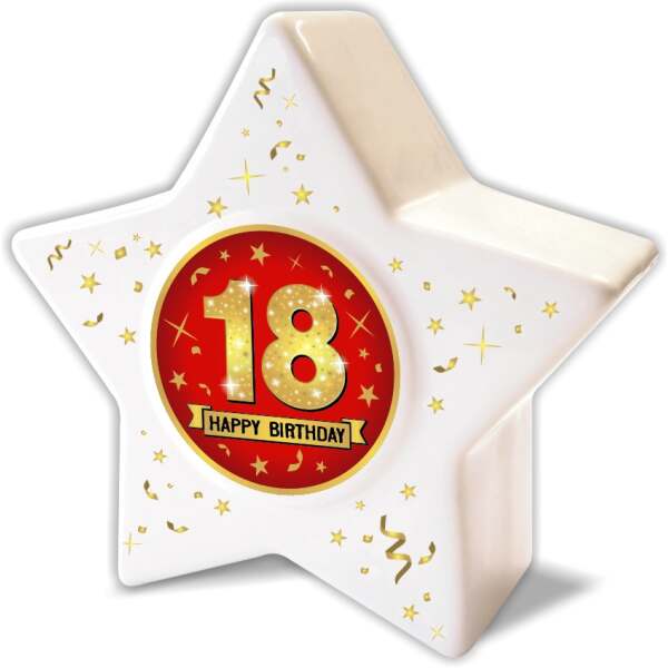Image of Happy Birthday 18 Spardose bei Sweets.ch