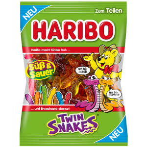 Haribo Twin Snakes 175g - Haribo