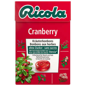 Ricola Cranberry Kräuterbonbons 50g - Ricola