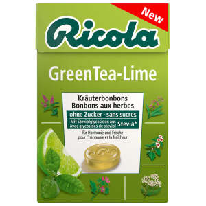 Ricola Kräuterbonbons Green-Tea-Lime 50g - Ricola