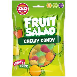 ZED Fruit Salat Kaubonbons sauer 103g - ZED Candy