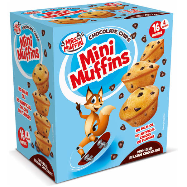Lazaro Mrs. Muffin Mini Muffins Schokostückchen 188g - Lazaro