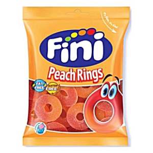 Fini Peach Rings 100g - FINI