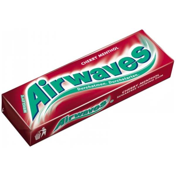 Image of Airwaves Cherry Menthol 14g bei Sweets.ch