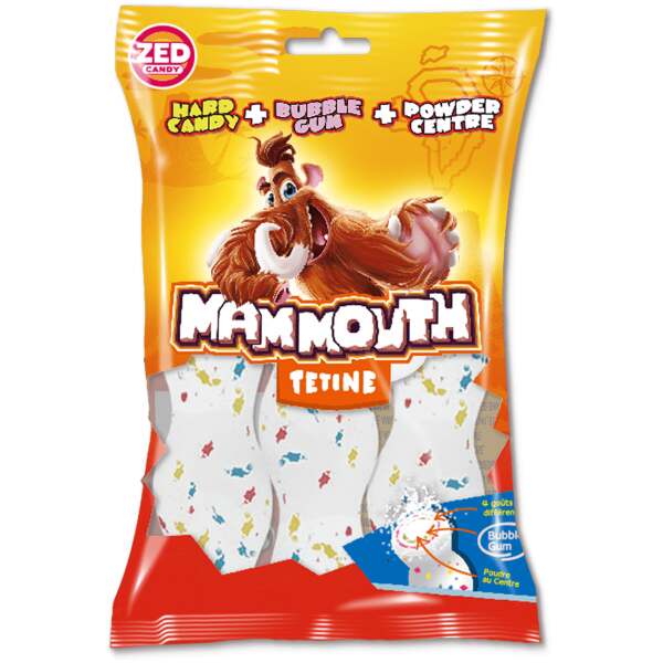 ZED Candy Mammouth Tetine 4er 112g - ZED Candy