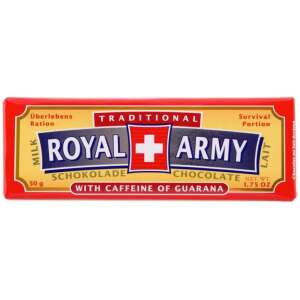 Royal Army Milchschokolade mit Guarana 50g - Royal Army