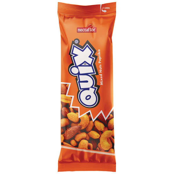 Quix Mixed Nuts Paprika 50g - Nectaflor
