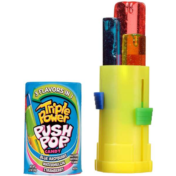 Bazooka Triple Push Pop 34g