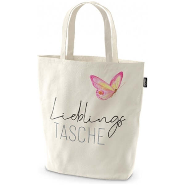 Shopper Lieblingstasche Schmetterling