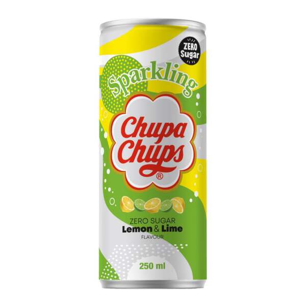 Chupa Chups ZERO Lemon & Lime Dose 250ml - Chupa Chups
