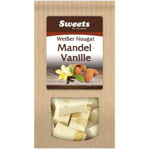 Weisser Nougat Mandel-Vanille 100g - Odenwälder
