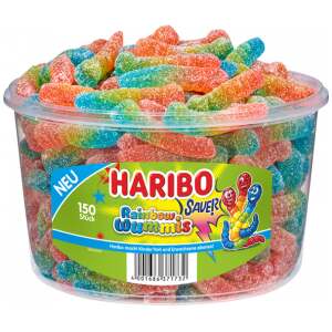Haribo Rainbow Wummis sauer 150 Stück - Haribo