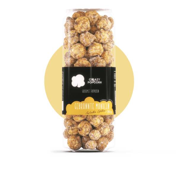 Crazy Popcorn Gebrannte Mandeln 70g - Crazy Popcorn