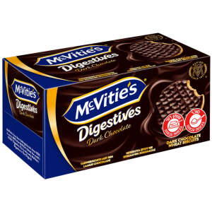 McVitie's Digestive Dark Chocolate 300g - McVities