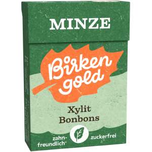 Xylit Bonbons Minze 30g - Birkengold