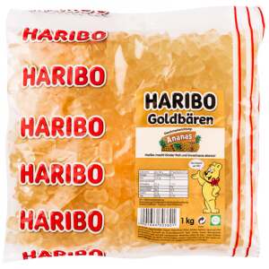 Haribo Goldbären Sortenrein Ananas 1000g - Haribo