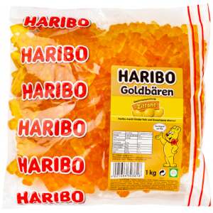 Haribo Goldbären Sortenrein Zitrone 1000g - Haribo
