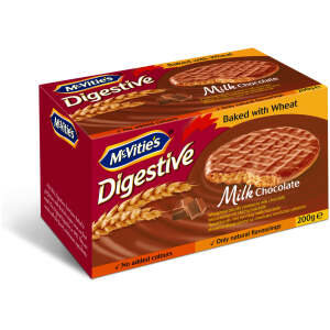 McVitie's Digestive Milk Chocolate 200g - McVities