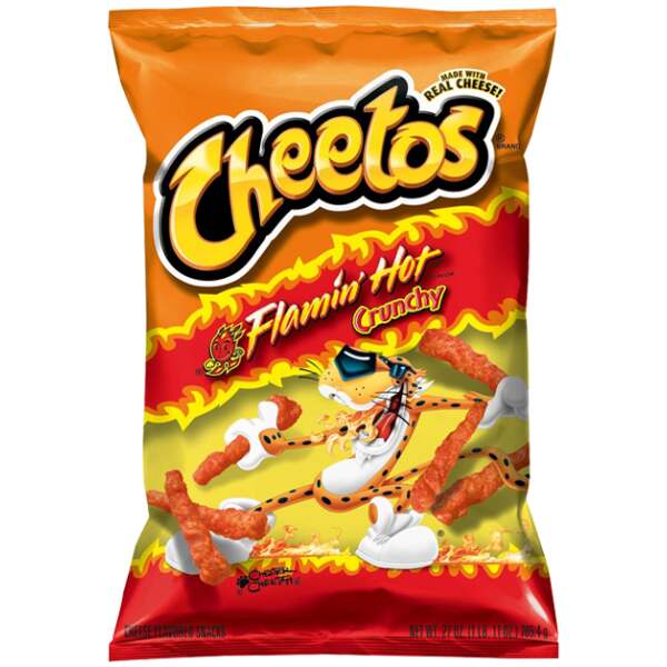 Cheetos Flamin Hot Crunchy 226g - Cheetos