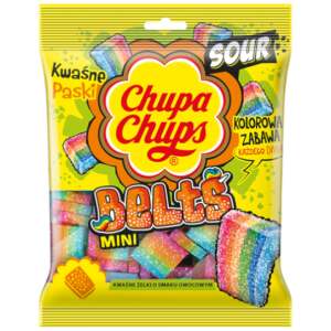 Chupa Chups Belts Mini Sour 90g - Chupa Chups