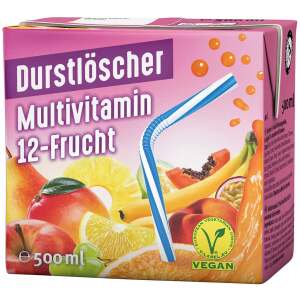 Durstlöscher Multivitamin 12-Frucht 500ml - Durstlöscher