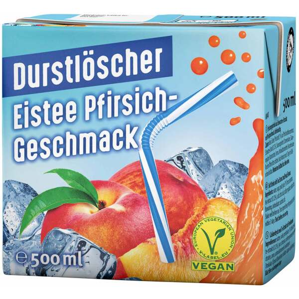 Durstlöscher Eistee Pfirsich 500ml - Durstlöscher