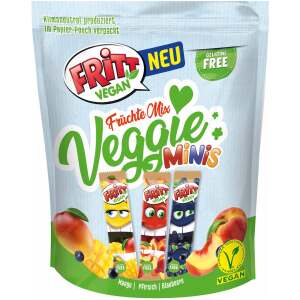 Fritt Vegan Früchte Mix Veggie Minis Mix 135g - Fritt