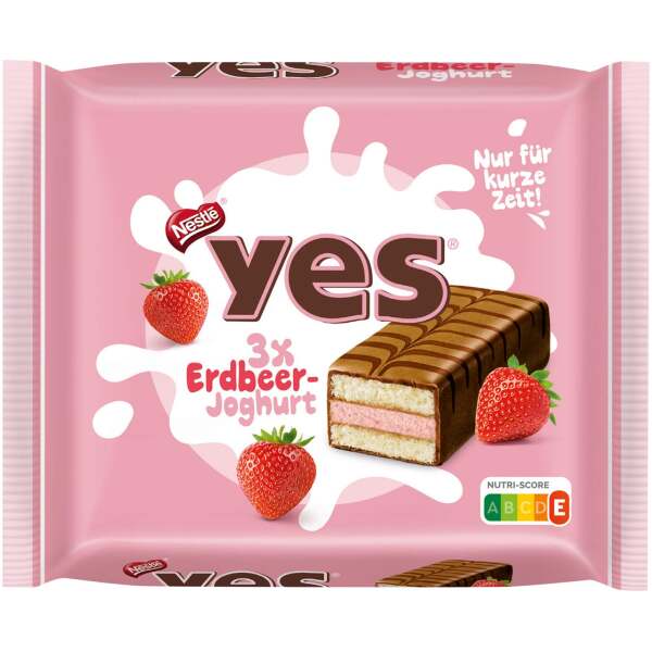 YES Erdbeer-Joghurt 3x32g - YES