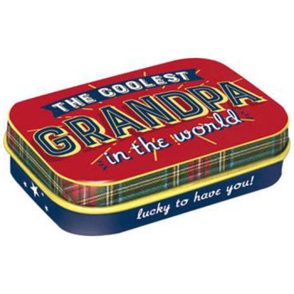 Nostalgic Art - The Coolest Grandpa Mint Box 15g - Nostalgic Art